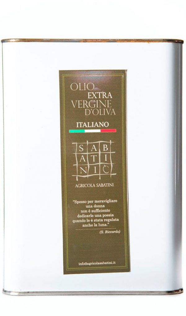 Olio Extravergine di Oliva 3 L.
