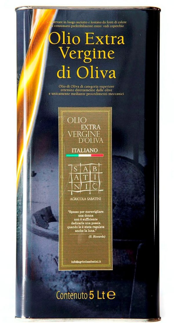 Olio Extravergine di Oliva 5 L.